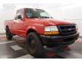 2000 Bright Red Ford Ranger XL Regular Cab  photo #13