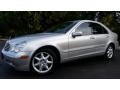 Brilliant Silver Metallic 2002 Mercedes-Benz C 240 Sedan Exterior