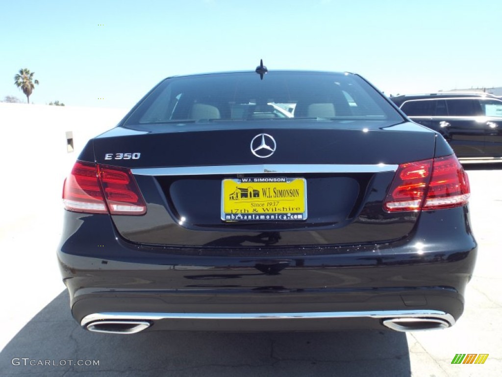 2014 E 350 Sport Sedan - Black / Black photo #5