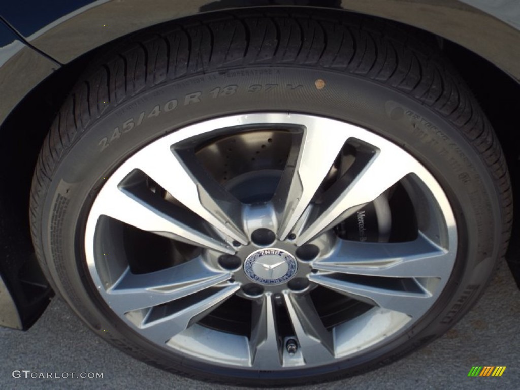 2014 E 350 Sport Sedan - Black / Black photo #10