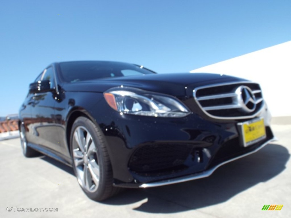 2014 E 350 Sport Sedan - Black / Black photo #11
