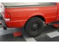 2000 Bright Red Ford Ranger XL Regular Cab  photo #51