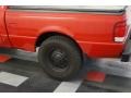 2000 Bright Red Ford Ranger XL Regular Cab  photo #56