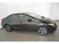 Kona Coffee Metallic - Civic EX Sedan Photo No. 4