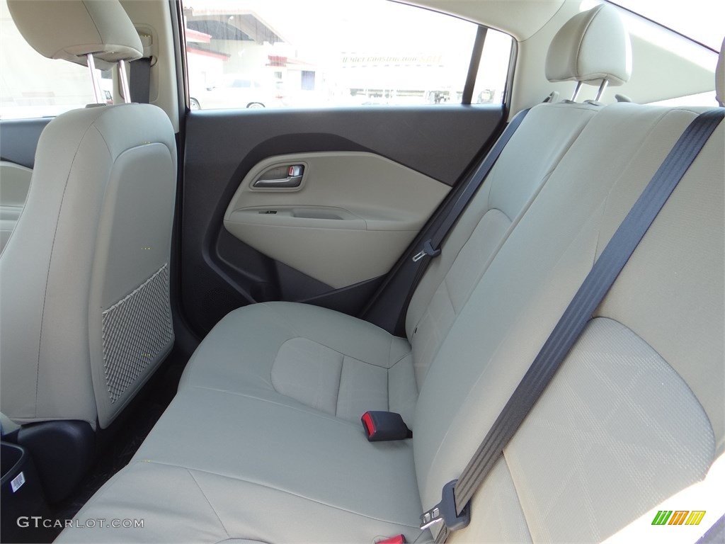 2015 Kia Rio LX Rear Seat Photos