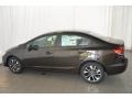 Kona Coffee Metallic - Civic EX Sedan Photo No. 7