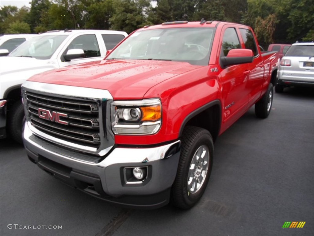 Fire Red GMC Sierra 2500HD