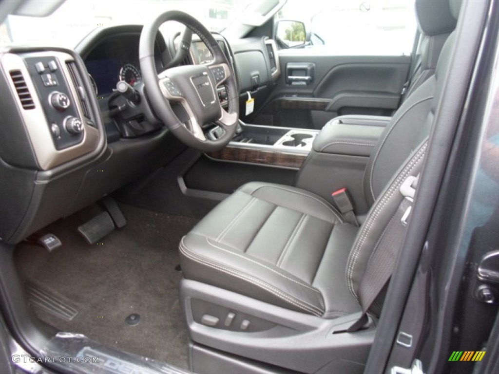 2015 GMC Sierra 2500HD Denali Crew Cab 4x4 Front Seat Photo #96318546