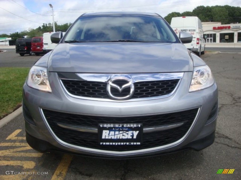 2011 CX-9 Touring AWD - Dolphin Gray Mica / Black photo #2