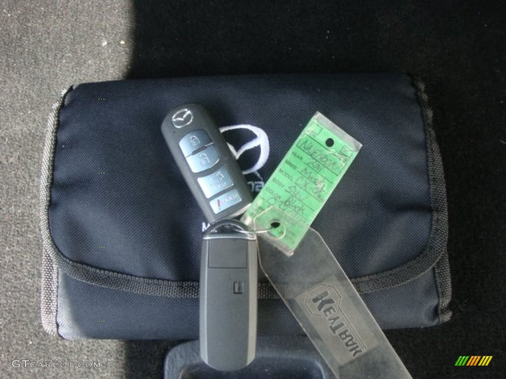 2011 CX-9 Touring AWD - Dolphin Gray Mica / Black photo #28