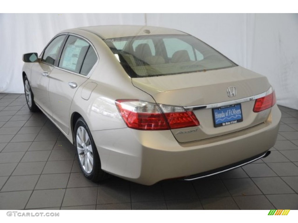 2014 Accord EX-L Sedan - Champagne Frost Pearl / Ivory photo #5