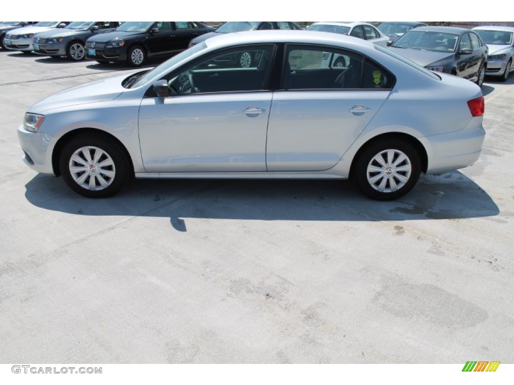 2014 Jetta S Sedan - Reflex Silver Metallic / Titan Black photo #5