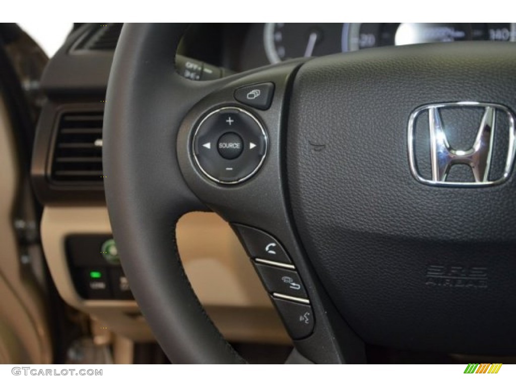 2014 Accord EX-L Sedan - Champagne Frost Pearl / Ivory photo #22
