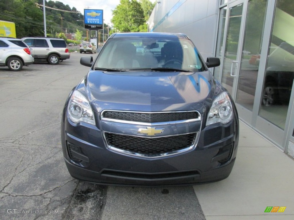 2014 Equinox LS - Atlantis Blue Metallic / Light Titanium/Jet Black photo #8