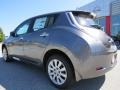 2015 Gun Metallic Nissan LEAF S  photo #3