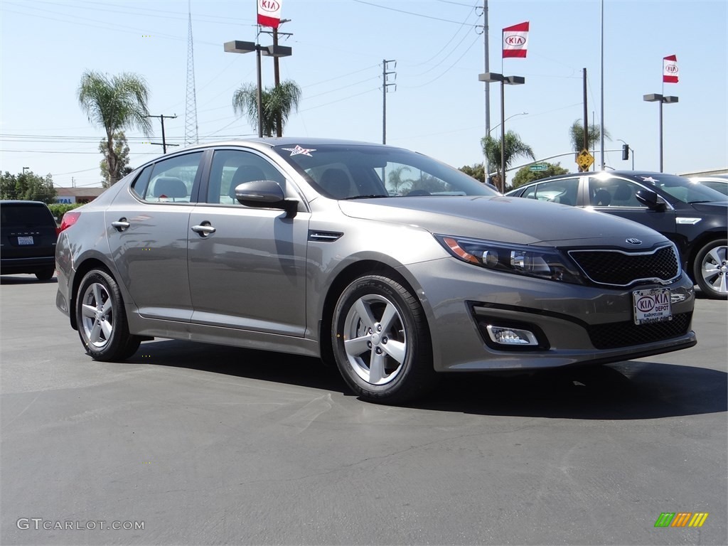 2015 Optima LX - Satin Metal / Gray photo #1