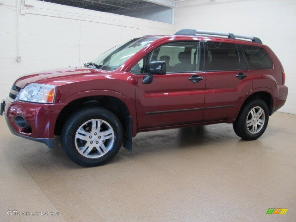 Ultra Red Pearl 2006 Mitsubishi Endeavor LS AWD Exterior Photo #96326193