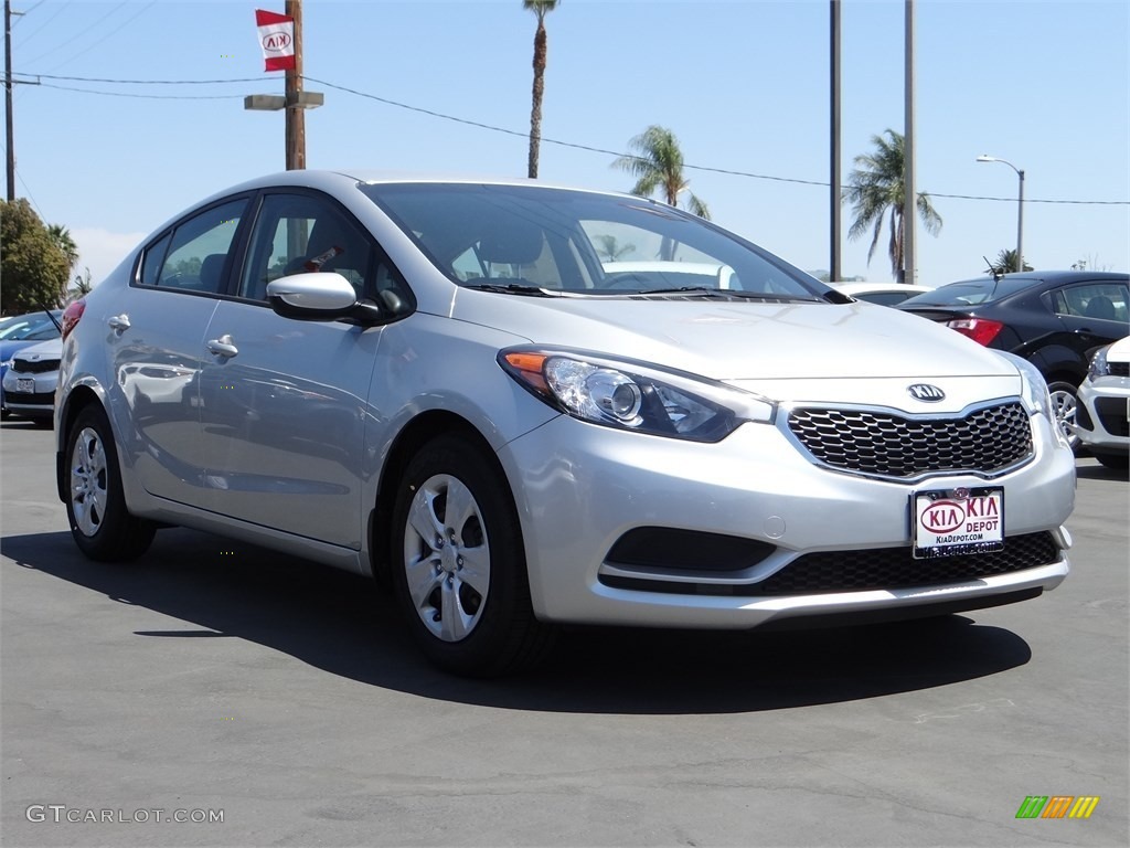 2015 Forte LX - Bright Silver / Gray Two Tone photo #1