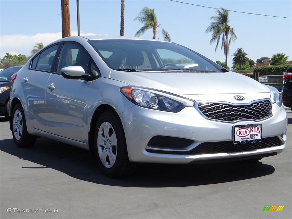 Bright Silver Kia Forte