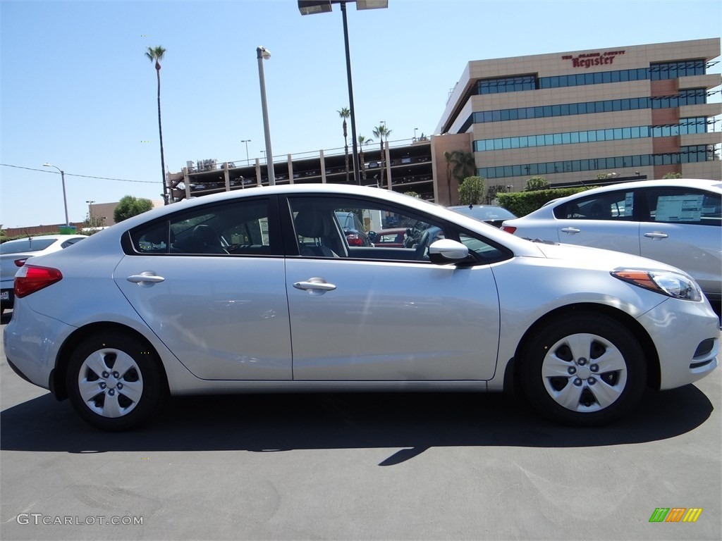 2015 Forte LX - Bright Silver / Gray Two Tone photo #2