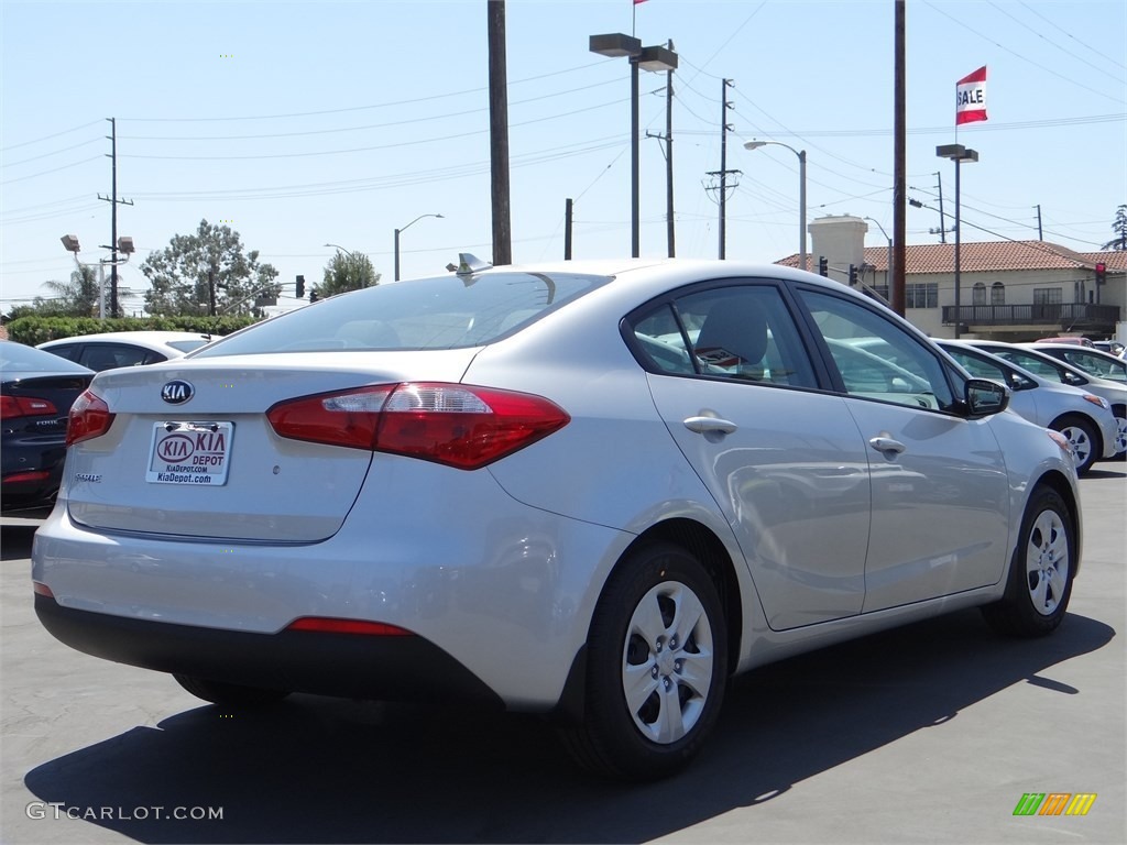 2015 Forte LX - Bright Silver / Gray Two Tone photo #3