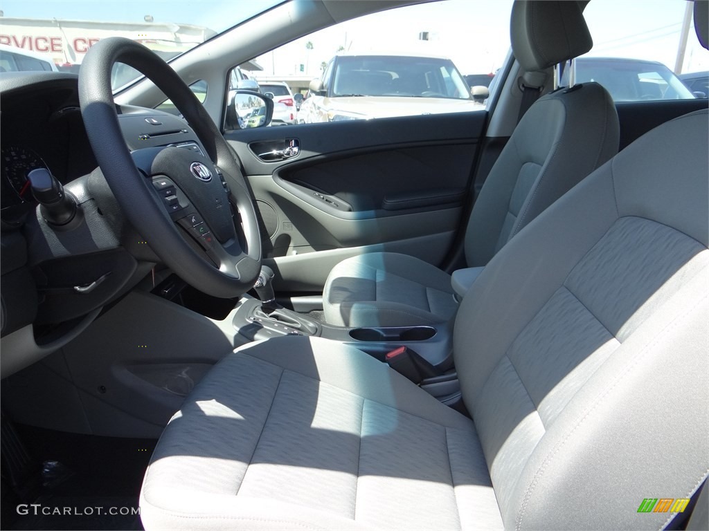 2015 Forte LX - Bright Silver / Gray Two Tone photo #11