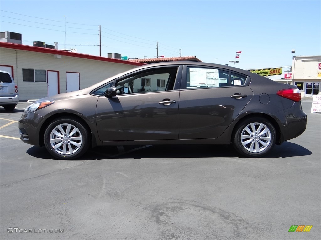 2015 Forte LX - Desert Sand / Black photo #5