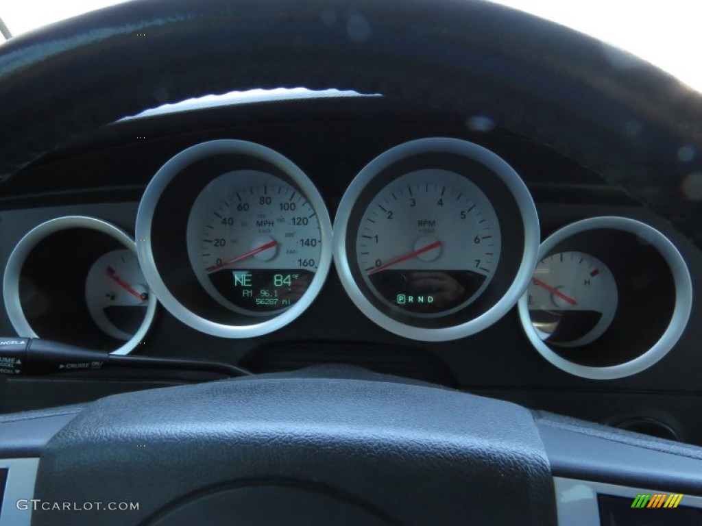 2007 Charger R/T - Brilliant Black Crystal Pearl / Dark Slate Gray/Light Graystone photo #21