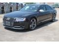 2015 Phantom Black Pearl Audi S8 quattro S  photo #3