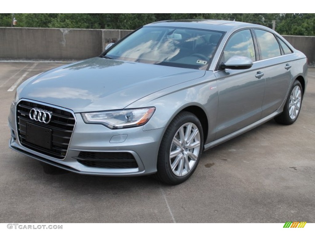 Quartz Gray Metallic 2015 Audi A6 3.0T Premium Plus quattro Sedan Exterior Photo #96330750