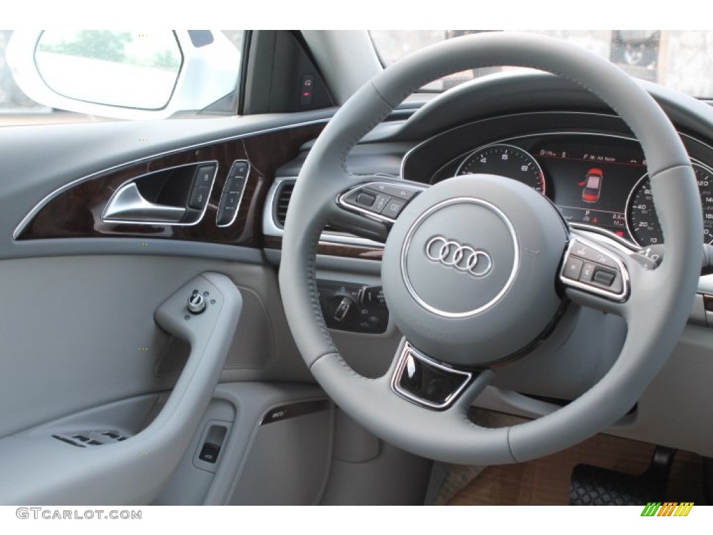 2015 Audi A6 3.0T Premium Plus quattro Sedan Steering Wheel Photos