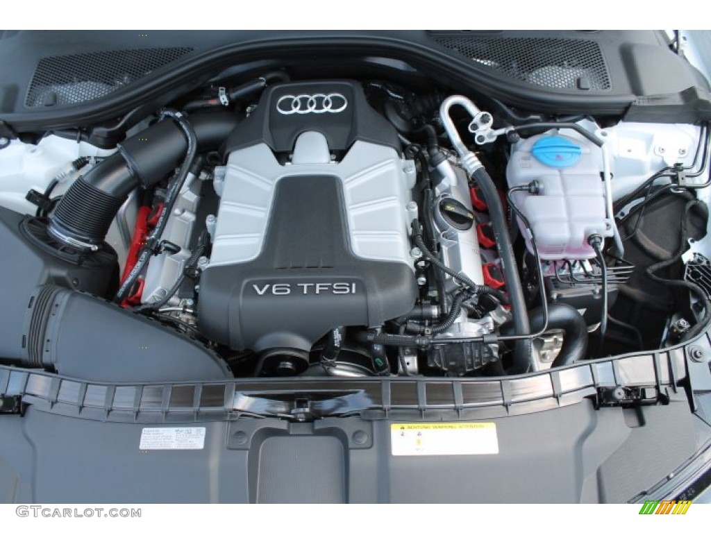 2015 Audi A6 3.0T Premium Plus quattro Sedan 3.0 Liter TFSI Supercharged DOHC 24-Valve VVT V6 Engine Photo #96331254