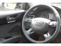 2015 Audi A8 Black Interior Steering Wheel Photo