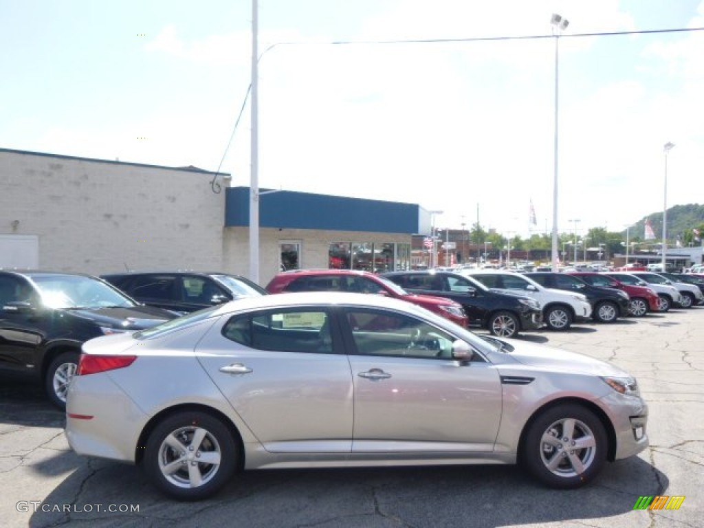 2015 Optima LX - Satin Metal / Beige photo #1