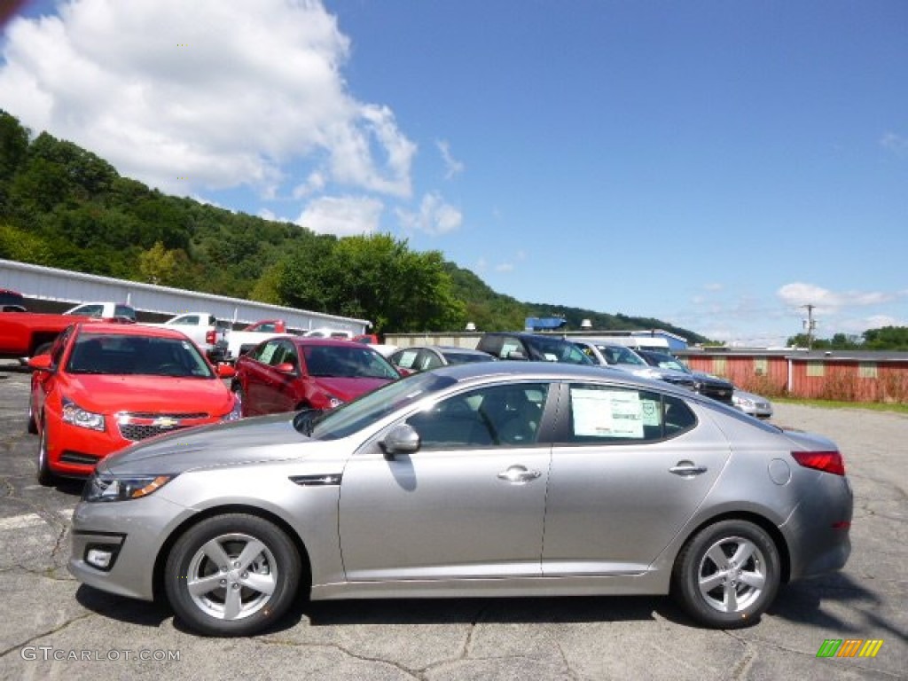 2015 Optima LX - Satin Metal / Beige photo #5