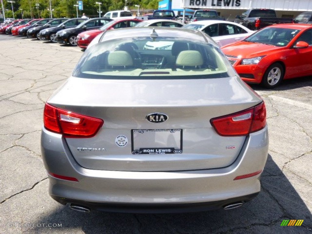 2015 Optima LX - Satin Metal / Beige photo #7