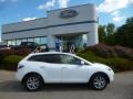 Crystal White Pearl Mica 2009 Mazda CX-7 Grand Touring AWD