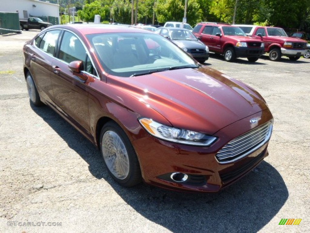 2015 Fusion SE - Bronze Fire Metallic / Dune photo #2