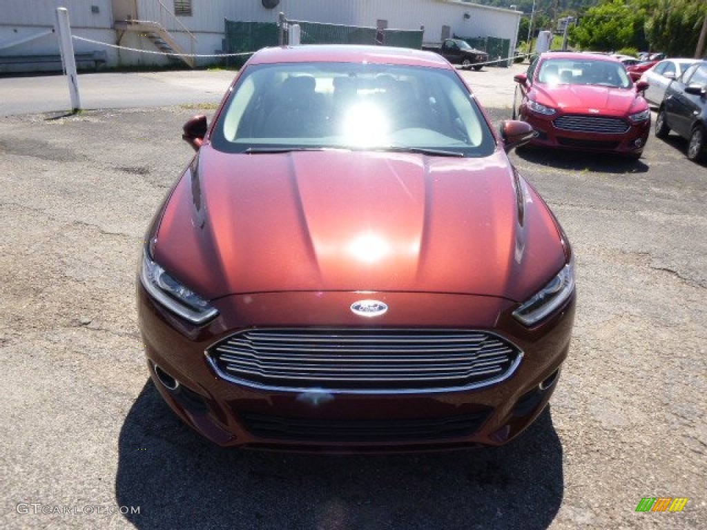 2015 Fusion SE - Bronze Fire Metallic / Dune photo #3