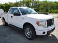 2014 Oxford White Ford F150 STX SuperCab 4x4  photo #2