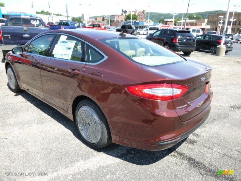 2015 Fusion SE - Bronze Fire Metallic / Dune photo #6