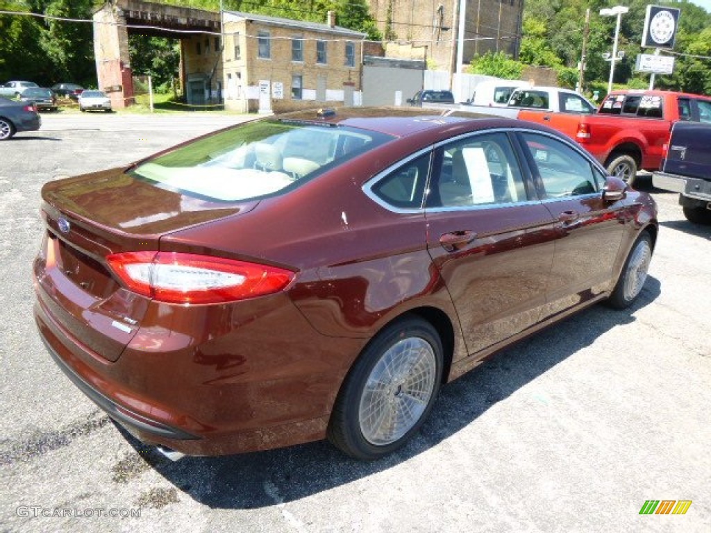 2015 Fusion SE - Bronze Fire Metallic / Dune photo #8