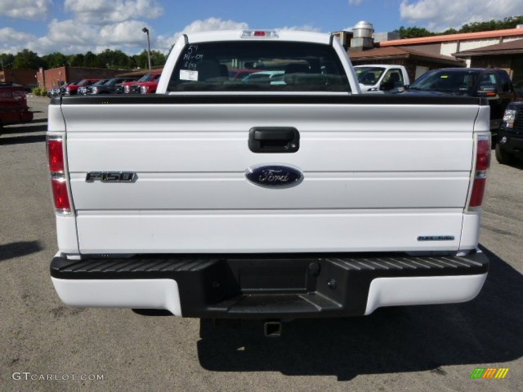 2014 F150 STX SuperCab 4x4 - Oxford White / Steel Grey photo #7