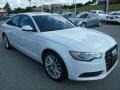 2014 Glacier White Metallic Audi A6 3.0 TDI quattro Sedan  photo #7