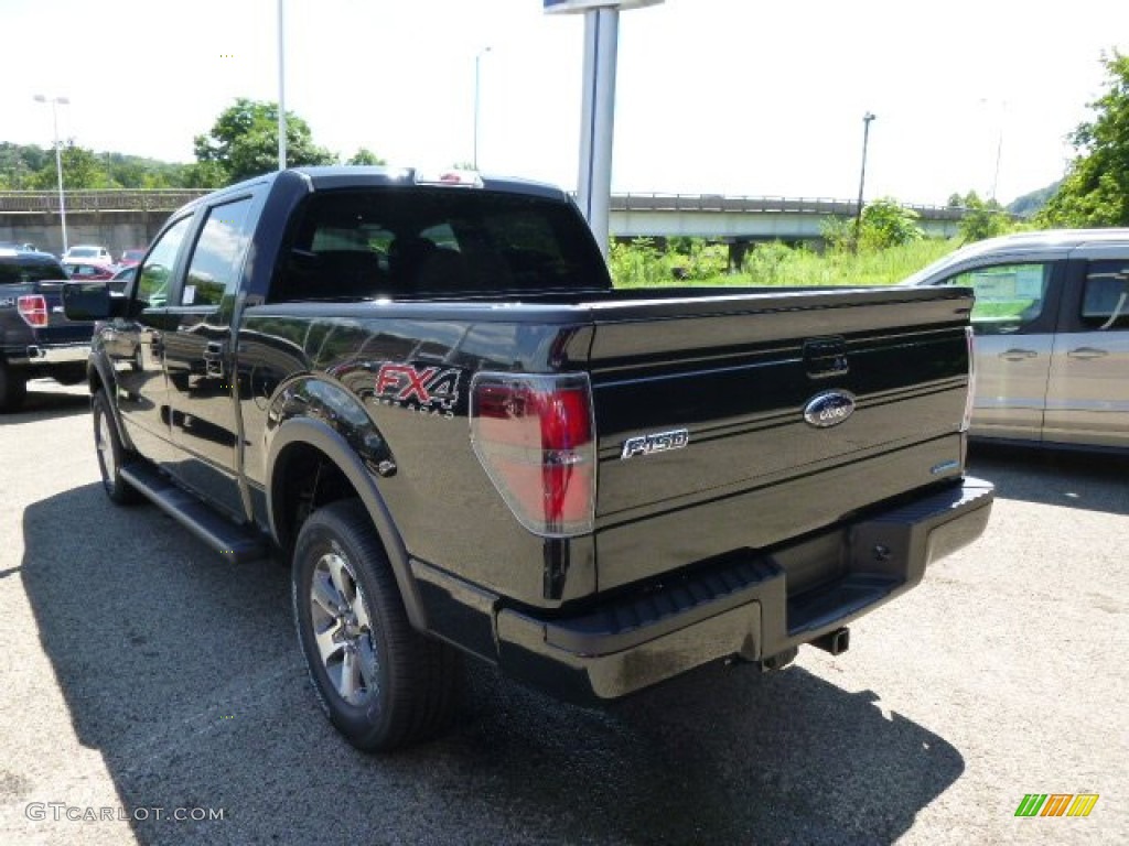 2014 F150 FX4 SuperCrew 4x4 - Tuxedo Black / Black photo #6