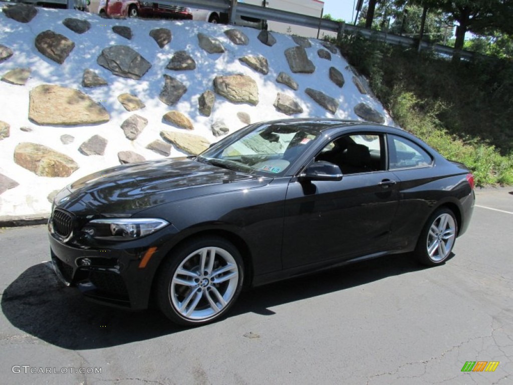 2015 2 Series 228i xDrive Coupe - Black Sapphire Metallic / Black photo #1