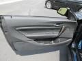 Black 2015 BMW 2 Series M235i xDrive Coupe Door Panel