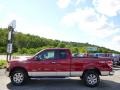 2014 Ruby Red Ford F150 XLT SuperCab 4x4  photo #5