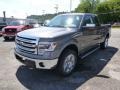2014 Sterling Grey Ford F150 Lariat SuperCab 4x4  photo #4