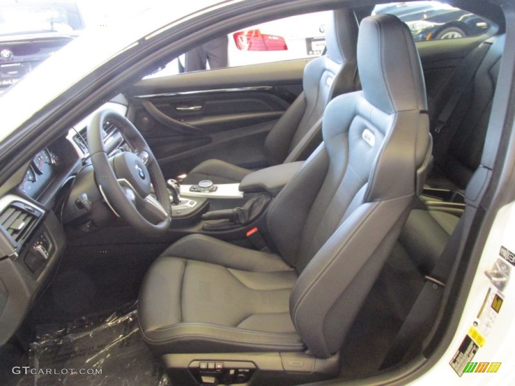 Black Interior 2015 BMW M4 Coupe Photo #96340883